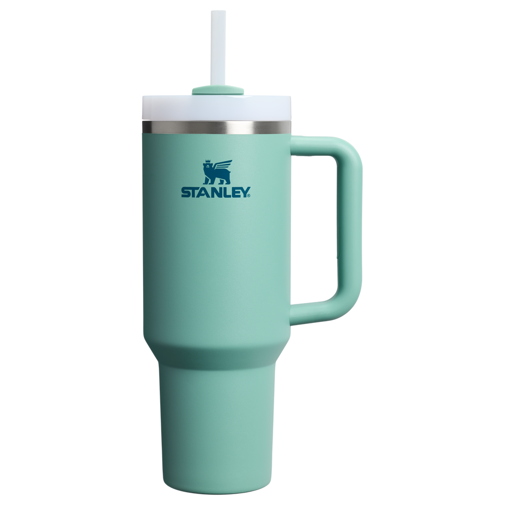Car-Cup Friendly The Quencher H2.0 Flowstate Tumbler  | Stanley Create D332L - FlowState 3-Position Lid Insulated Travel Mug - Spring Green