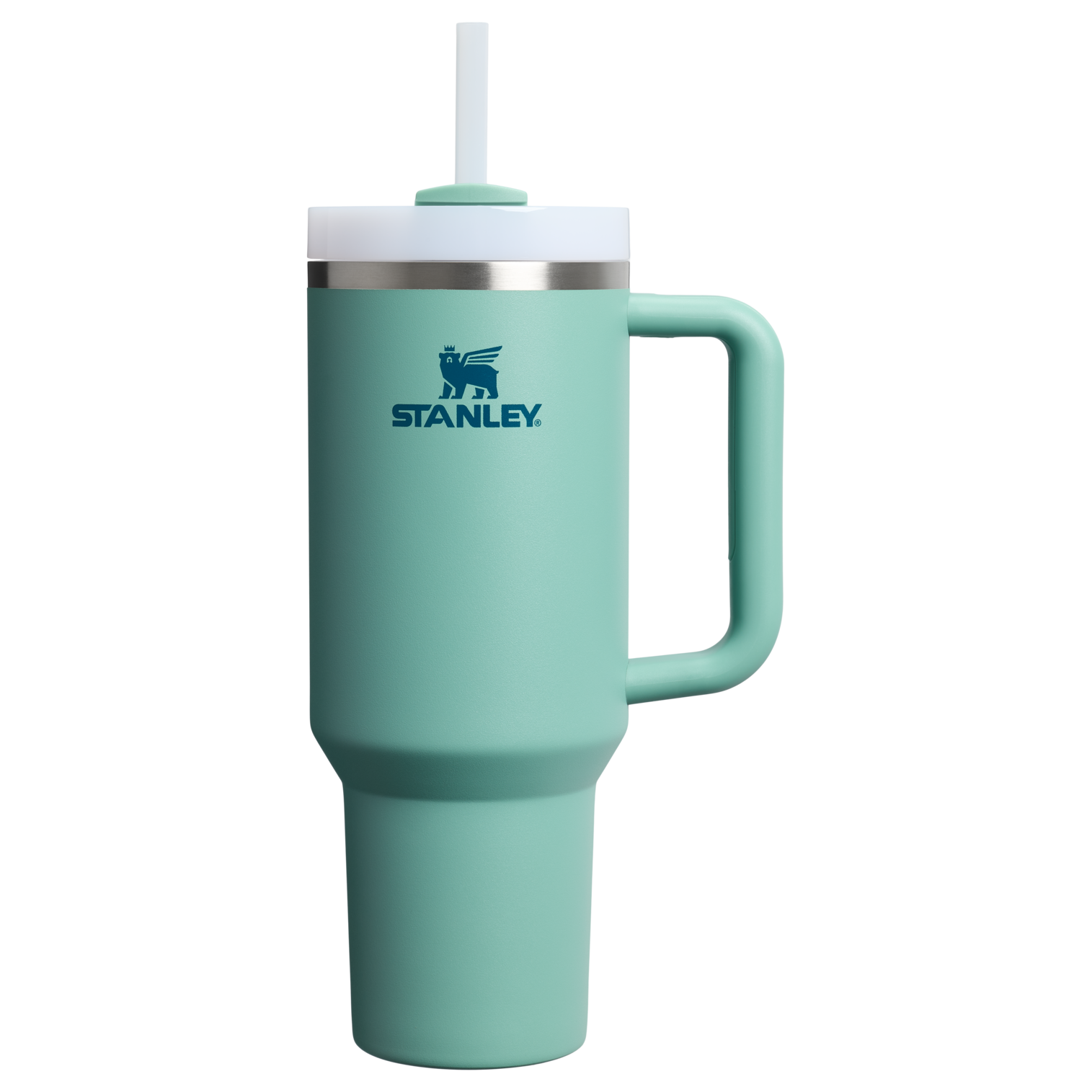 Insulated Travel The Quencher H2.0 Flowstate Tumbler D050X - 40oz Large Capacity Car-Cup Friendly Quencher - Spring Green