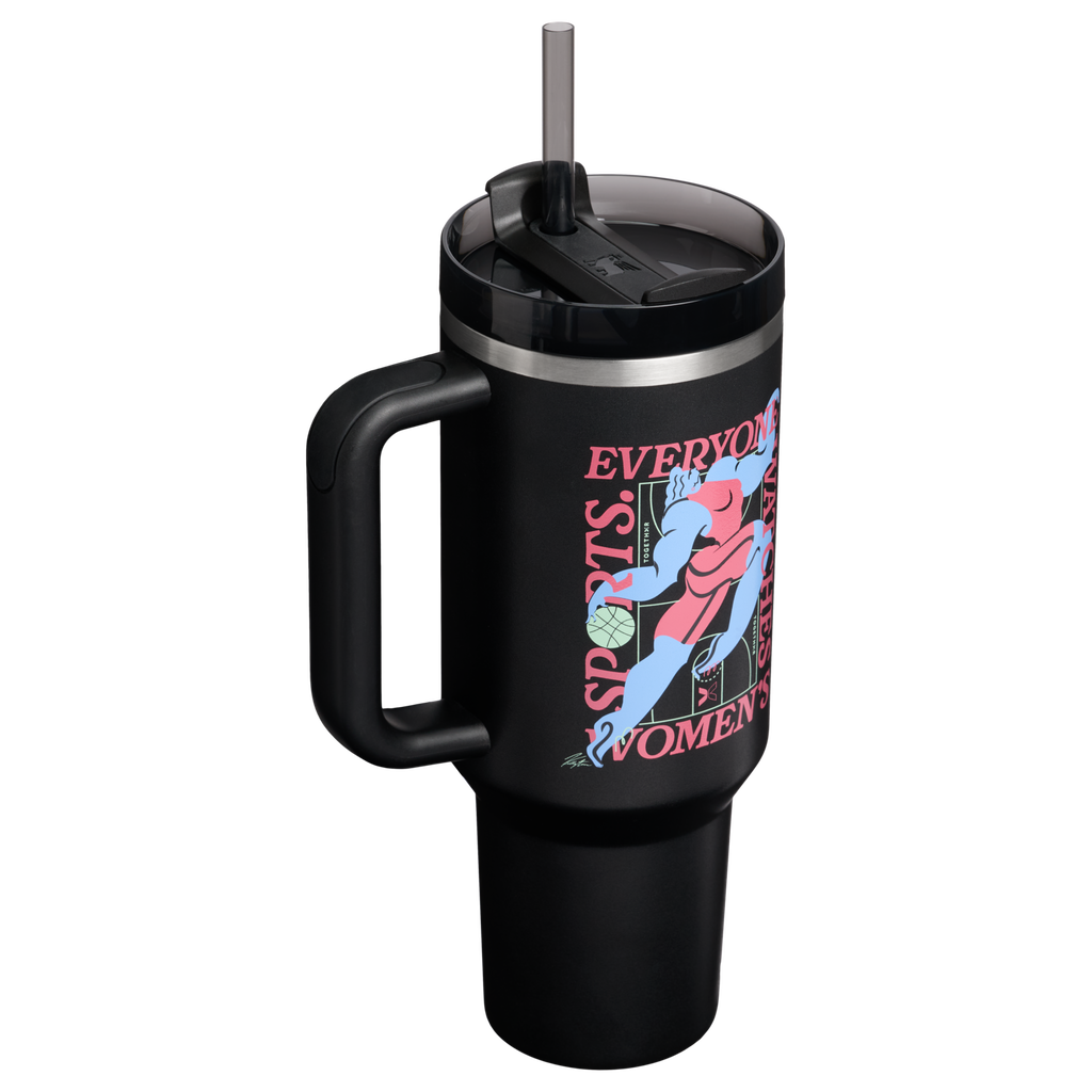 Splash-Resistant FlowState The Quencher H2.0 Flowstate Tumbler D340Y - Premium Stainless Steel Straw Cup for All-Day Hydration Detail