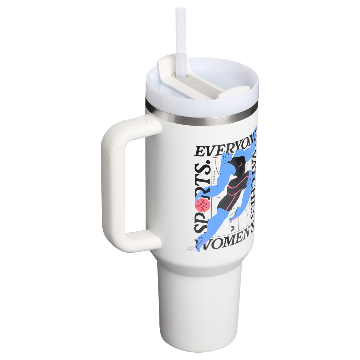 Splash-Resistant FlowState The Quencher H2.0 Flowstate Tumbler D340Y - Premium Stainless Steel Straw Cup for All-Day Hydration Detail