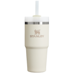 Insulated Travel The Quencher H2.0 Flowstate Tumbler D214X - 40oz Large Capacity Car-Cup Friendly Quencher - Cream 2.0