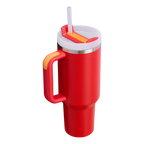 Insulated Travel The Quencher H2.0 Flowstate Tumbler D050X - 40oz Large Capacity Car-Cup Friendly Quencher Detail