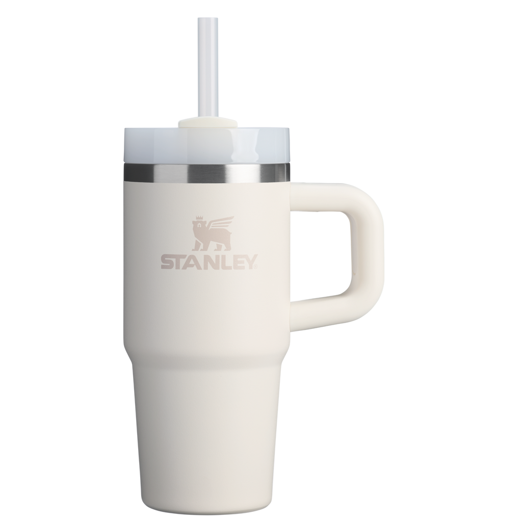 Car-Cup Friendly The Quencher H2.O Flowstate Tumbler | Stanley Create D291F - FlowState 3-Position Lid Insulated Travel Mug - Cream 2.0