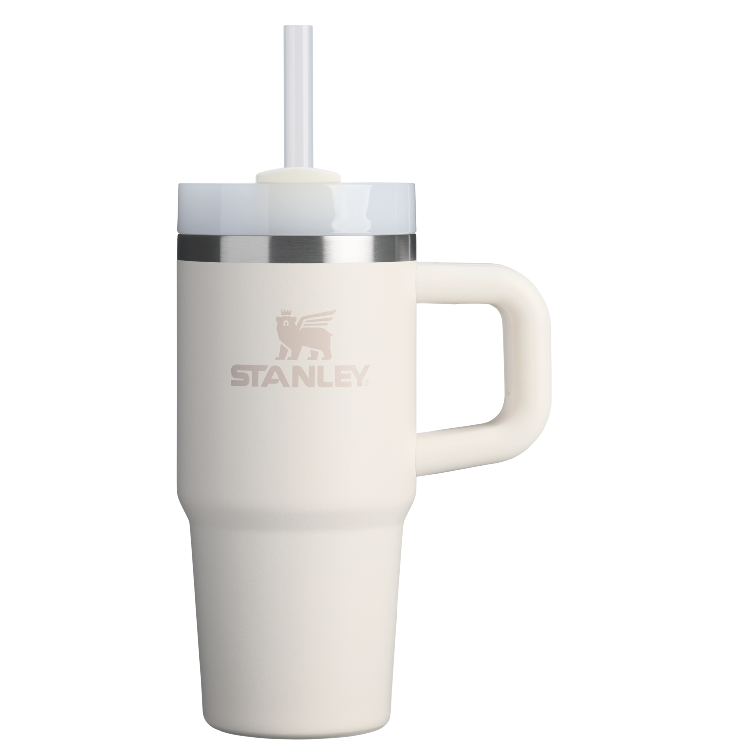Insulated Travel The Quencher H2.O Flowstate Tumbler D068Z - Premium Stainless Steel Straw Cup for All-Day Hydration - Cream 2.0