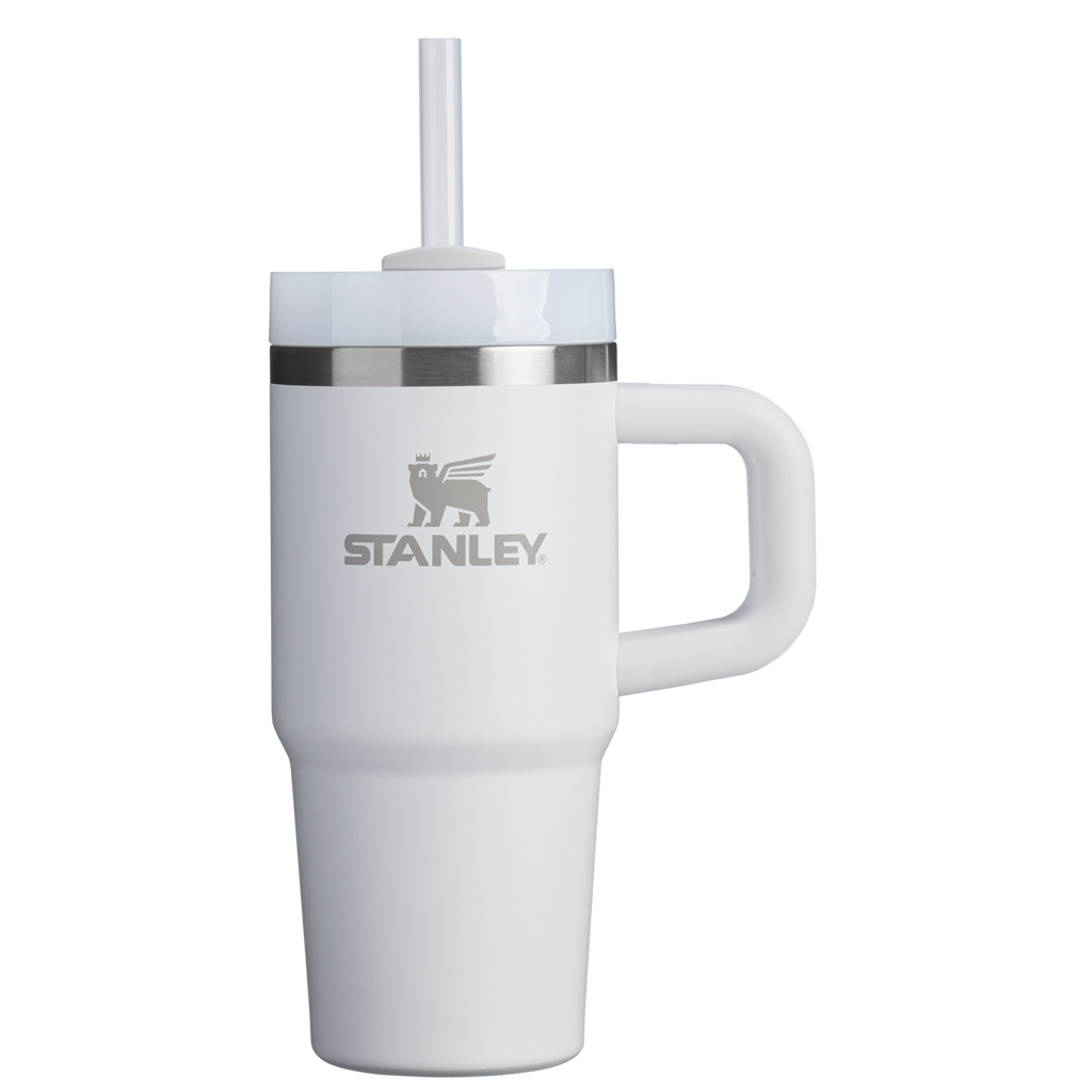 Car-Cup Friendly The Quencher H2.O Flowstate Tumbler | Stanley Create D291F - FlowState 3-Position Lid Insulated Travel Mug - Frost
