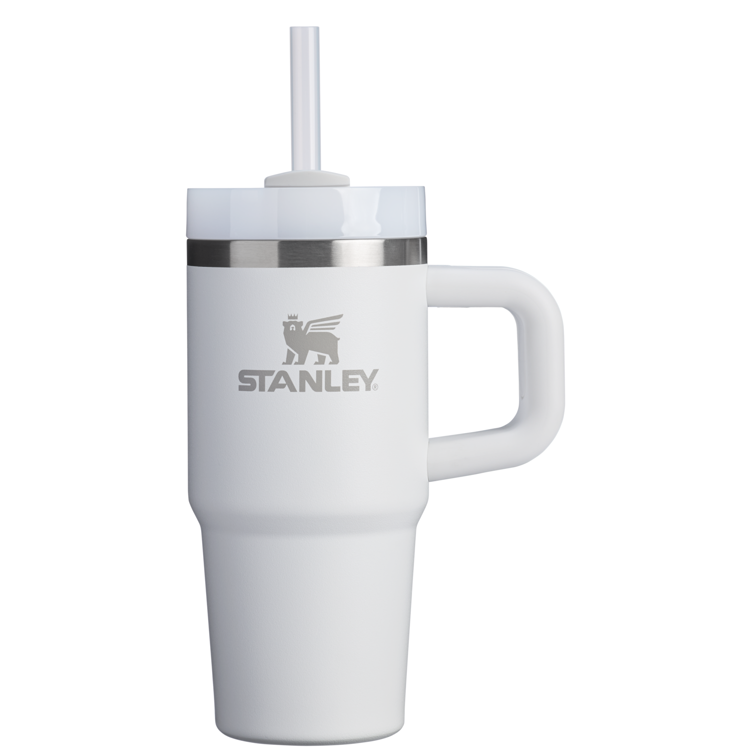 Insulated Travel The Quencher H2.O Flowstate Tumbler D068Z - Premium Stainless Steel Straw Cup for All-Day Hydration - Frost