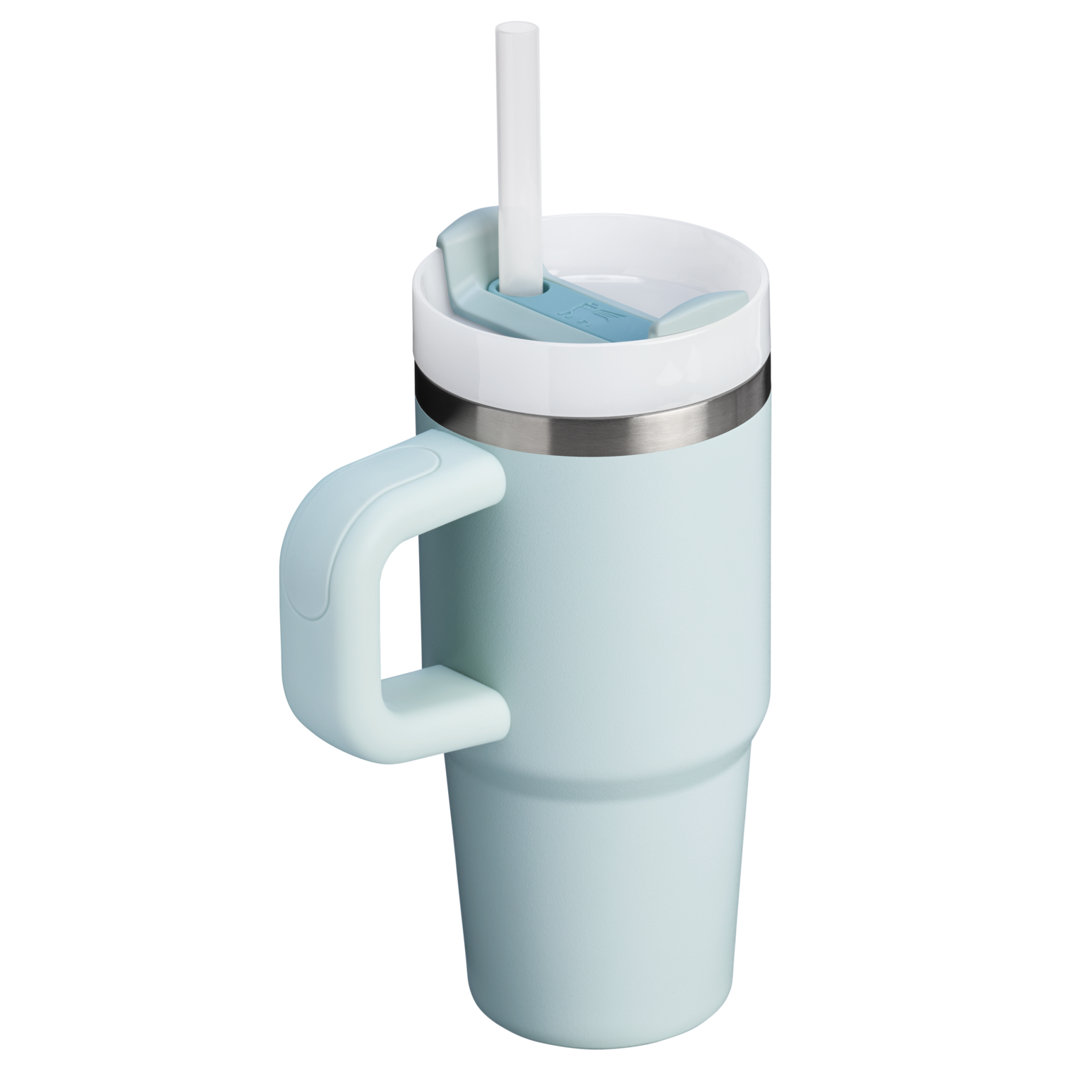 Car-Cup Friendly The Quencher H2.O Flowstate Tumbler | Stanley Create D291F - FlowState 3-Position Lid Insulated Travel Mug Detail