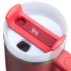 Car-Cup Friendly The Quencher H2.O Flowstate Tumbler | Stanley Create D291F - FlowState 3-Position Lid Insulated Travel Mug Detail