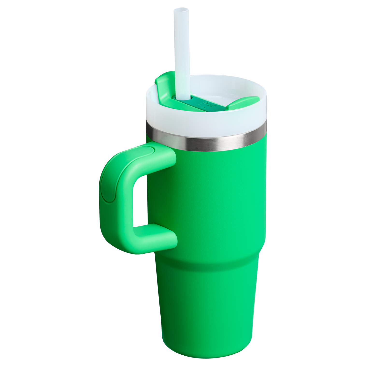 Car-Cup Friendly The Quencher H2.O Flowstate Tumbler | Stanley Create D291F - FlowState 3-Position Lid Insulated Travel Mug Detail
