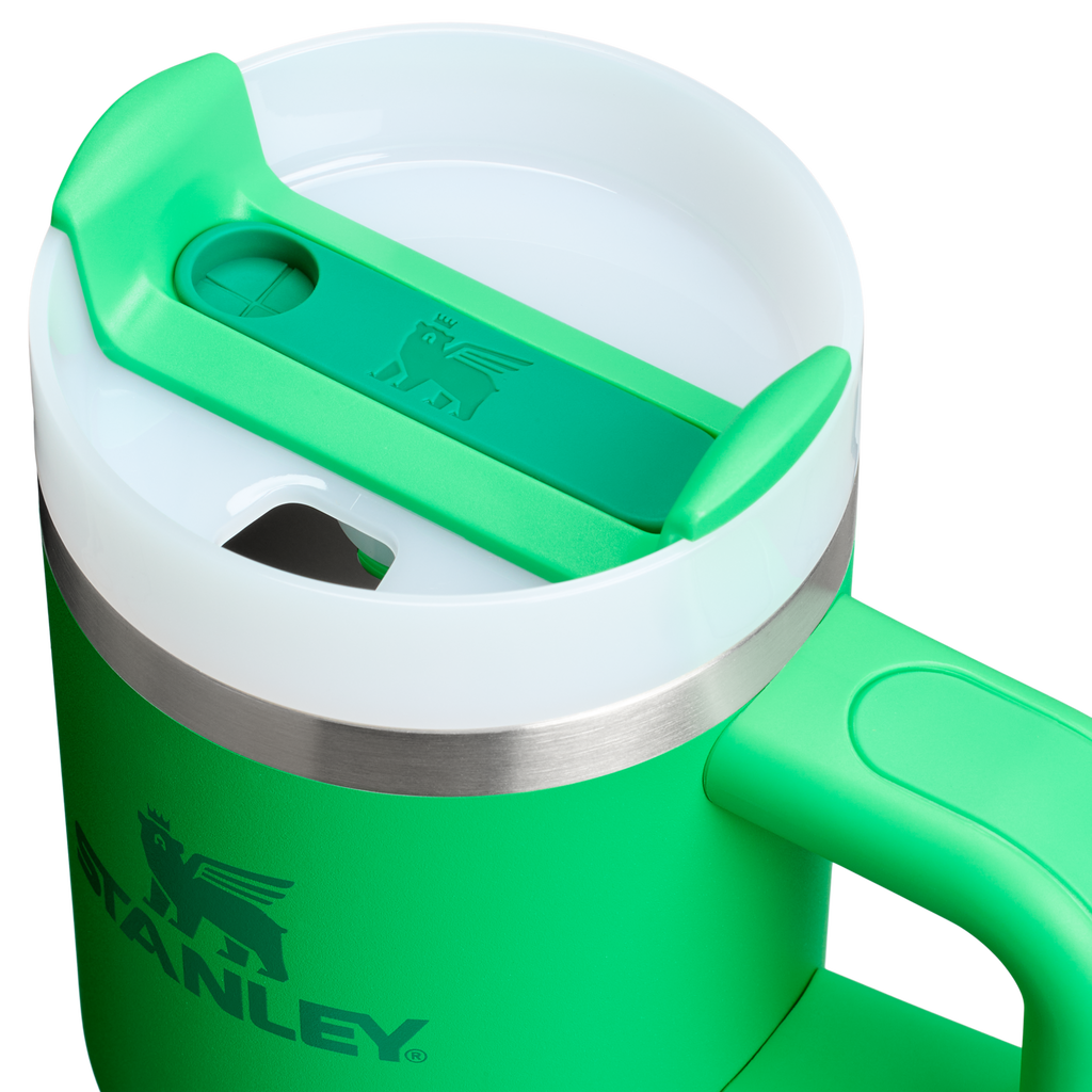 Car-Cup Friendly The Quencher H2.O Flowstate Tumbler | Stanley Create D291F - FlowState 3-Position Lid Insulated Travel Mug Detail