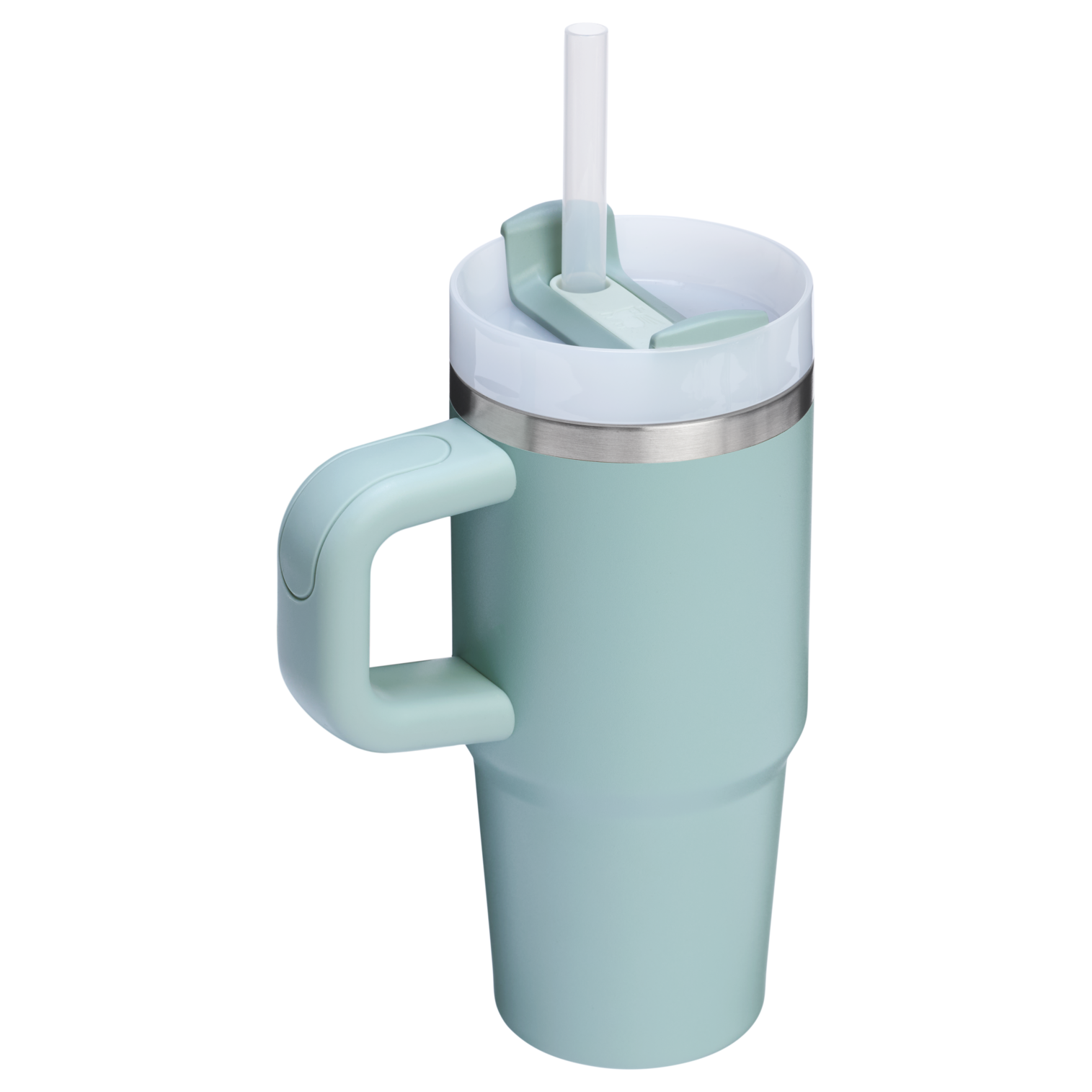 Car-Cup Friendly The Quencher H2.O Flowstate Tumbler | Stanley Create D291F - FlowState 3-Position Lid Insulated Travel Mug Detail