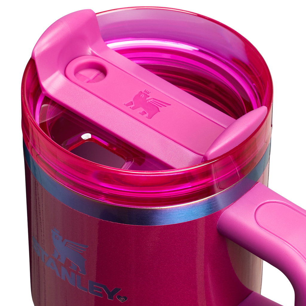 Double-Wall Vacuum The Quencher H2.O Flowstate Tumbler | Stanley Create D274S - Premium Stainless Steel Straw Cup for All-Day Hydration Detail