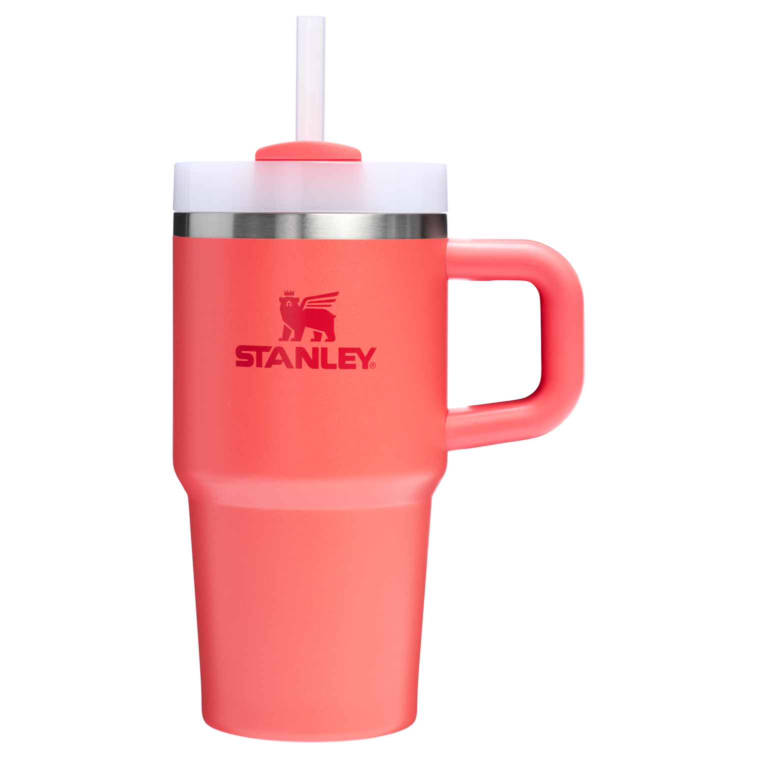 Insulated Travel The Quencher H2.O Flowstate Tumbler with Handle | Stanley Create D309N - 40oz Large Capacity Car-Cup Friendly Quencher Detail