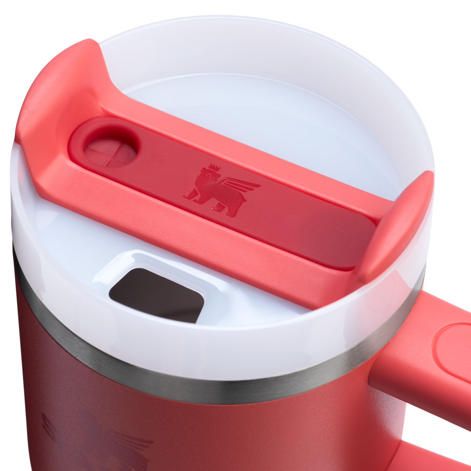Double-Wall Vacuum The Quencher H2.O Flowstate Tumbler D069R - FlowState 3-Position Lid Insulated Travel Mug Detail