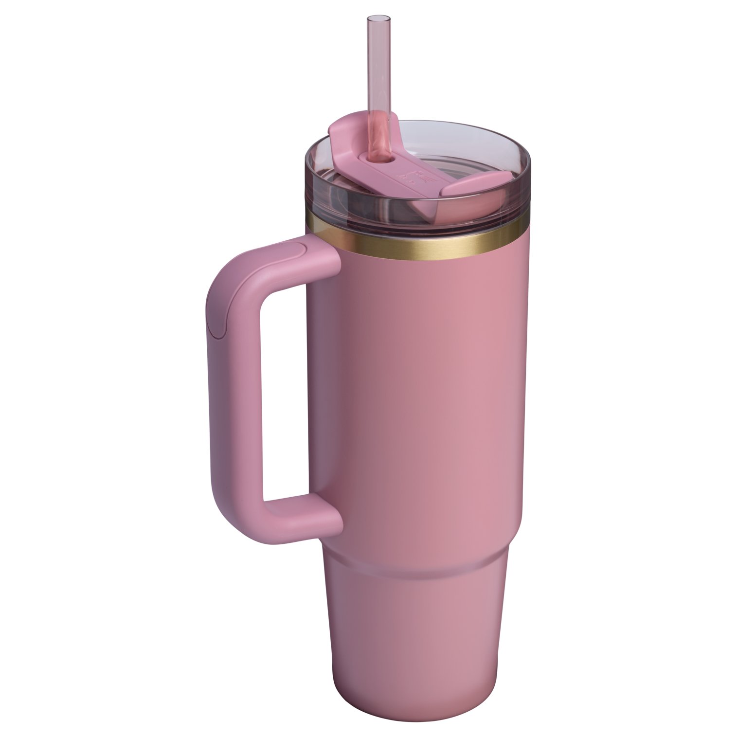 Splash-Resistant FlowState The Quencher H2.0 Flowstate Tumbler | Stanley Create D331C - 40oz Large Capacity Car-Cup Friendly Quencher Detail