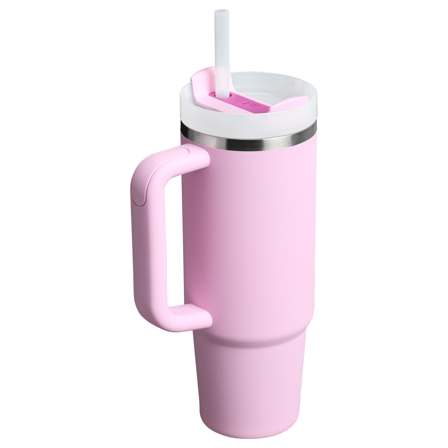 Splash-Resistant FlowState The Quencher H2.0 Flowstate Tumbler | Stanley Create D331C - 40oz Large Capacity Car-Cup Friendly Quencher Detail