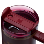 Splash-Resistant FlowState The Quencher H2.0 Flowstate Tumbler | Stanley Create D331C - 40oz Large Capacity Car-Cup Friendly Quencher Detail