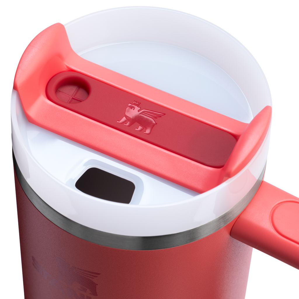 Splash-Resistant FlowState The Quencher H2.0 Flowstate Tumbler D030T - FlowState 3-Position Lid Insulated Travel Mug Detail