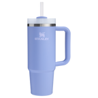 Splash-Resistant FlowState The Quencher H2.0 Flowstate Tumbler | Stanley Create D331C - 40oz Large Capacity Car-Cup Friendly Quencher - Hydrangea