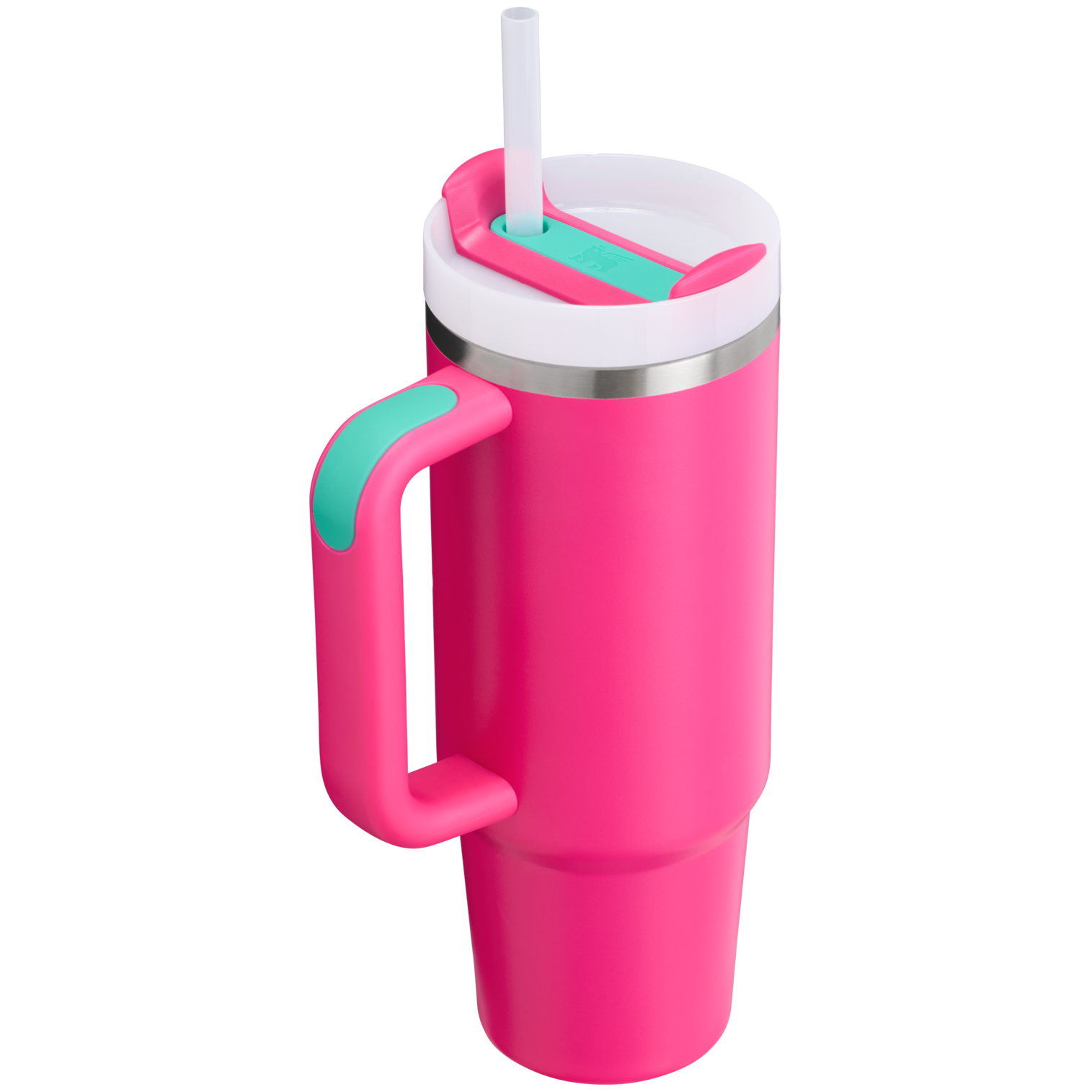 Splash-Resistant FlowState The Quencher H2.0 Flowstate Tumbler | Stanley Create D331C - 40oz Large Capacity Car-Cup Friendly Quencher Detail