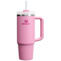 Splash-Resistant FlowState The Quencher H2.0 Flowstate Tumbler | Stanley Create D331C - 40oz Large Capacity Car-Cup Friendly Quencher - Peony