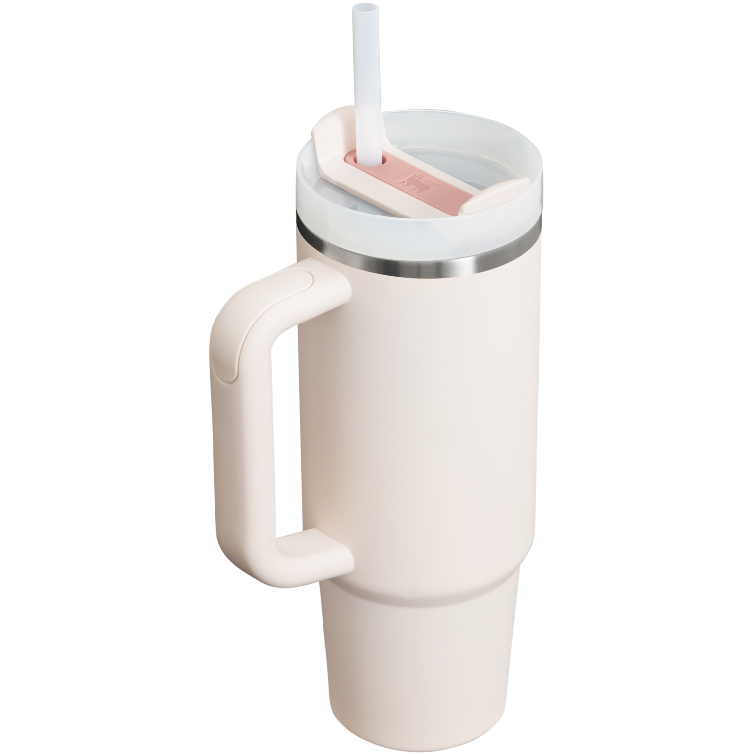 Splash-Resistant FlowState The Quencher H2.0 Flowstate Tumbler | Stanley Create D331C - 40oz Large Capacity Car-Cup Friendly Quencher Detail