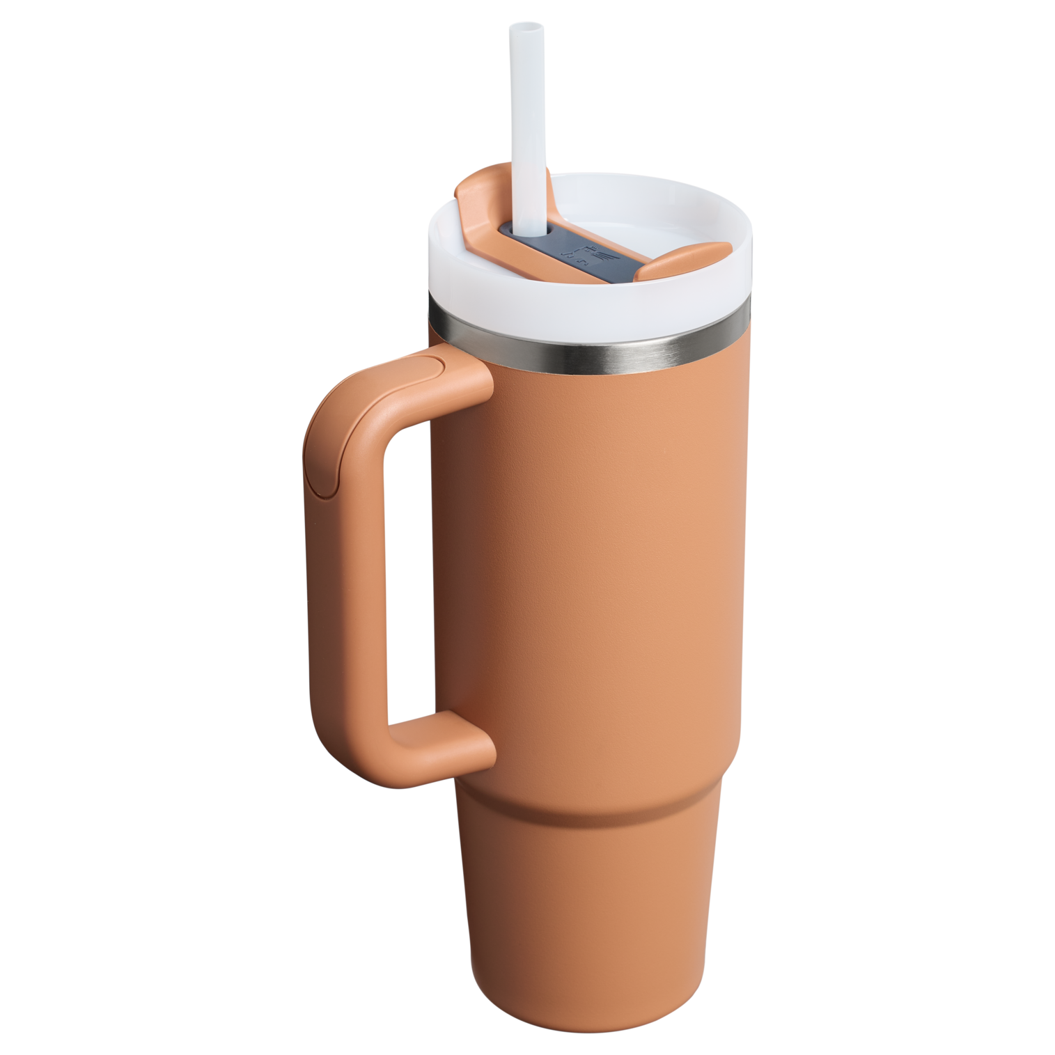 Splash-Resistant FlowState The Quencher H2.0 Flowstate Tumbler | Stanley Create D331C - 40oz Large Capacity Car-Cup Friendly Quencher Detail