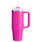 Splash-Resistant FlowState The Quencher H2.0 Flowstate Tumbler | Stanley Create D331C - 40oz Large Capacity Car-Cup Friendly Quencher Detail