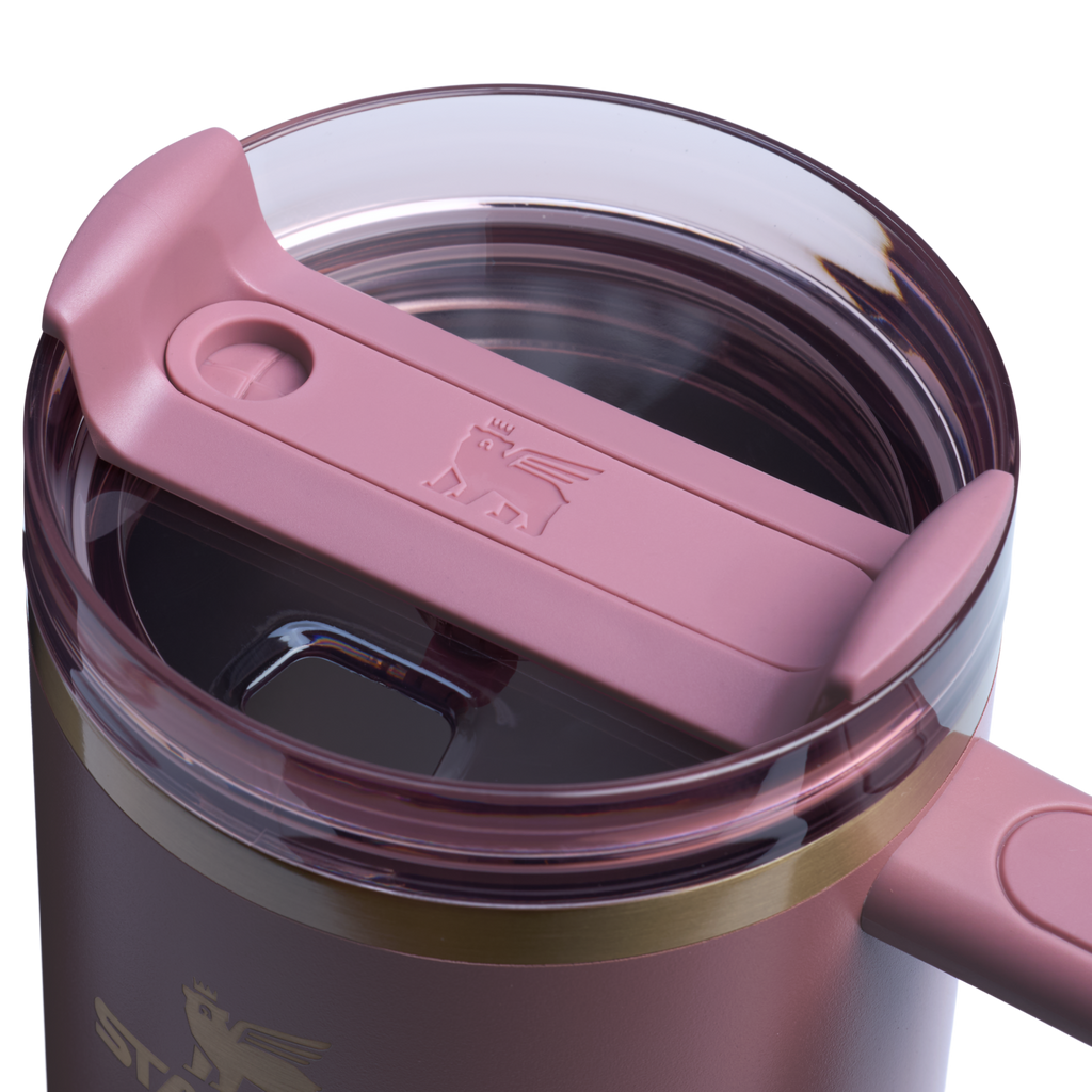 Car-Cup Friendly The Quencher H2.0 Flowstate Tumbler  | Stanley Create D332L - FlowState 3-Position Lid Insulated Travel Mug Detail