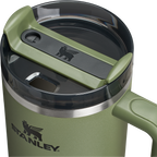 Car-Cup Friendly The Quencher H2.0 Flowstate Tumbler  | Stanley Create D332L - FlowState 3-Position Lid Insulated Travel Mug Detail