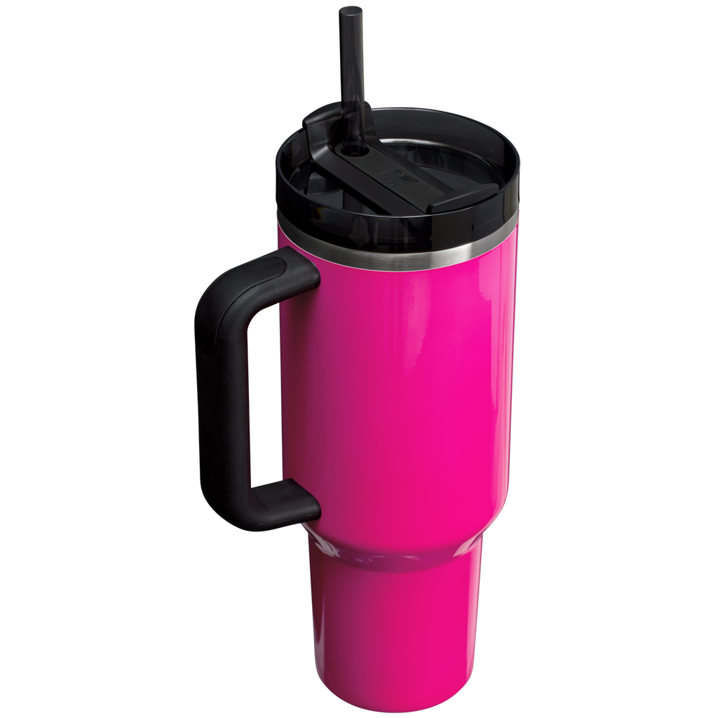 Insulated Travel The Quencher H2.0 Flowstate Tumbler D050X - 40oz Large Capacity Car-Cup Friendly Quencher Detail