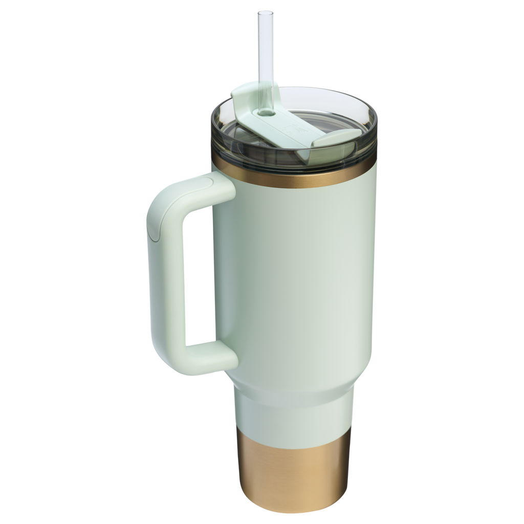 Car-Cup Friendly The Quencher H2.0 Flowstate Tumbler  | Stanley Create D332L - FlowState 3-Position Lid Insulated Travel Mug Detail