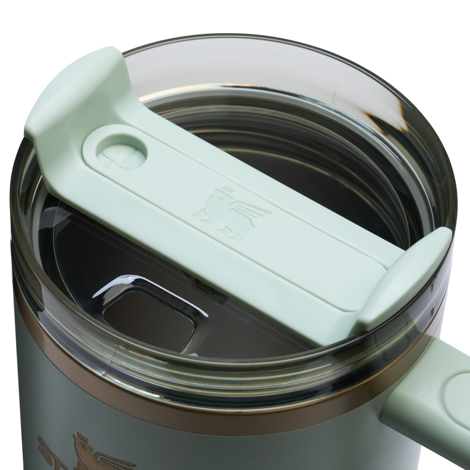 Insulated Travel The Quencher H2.0 Flowstate Tumbler D050X - 40oz Large Capacity Car-Cup Friendly Quencher Detail