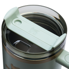 Car-Cup Friendly The Quencher H2.0 Flowstate Tumbler  | Stanley Create D332L - FlowState 3-Position Lid Insulated Travel Mug Detail