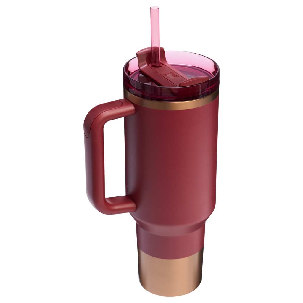 Car-Cup Friendly The Quencher H2.0 Flowstate Tumbler  | Stanley Create D332L - FlowState 3-Position Lid Insulated Travel Mug Detail