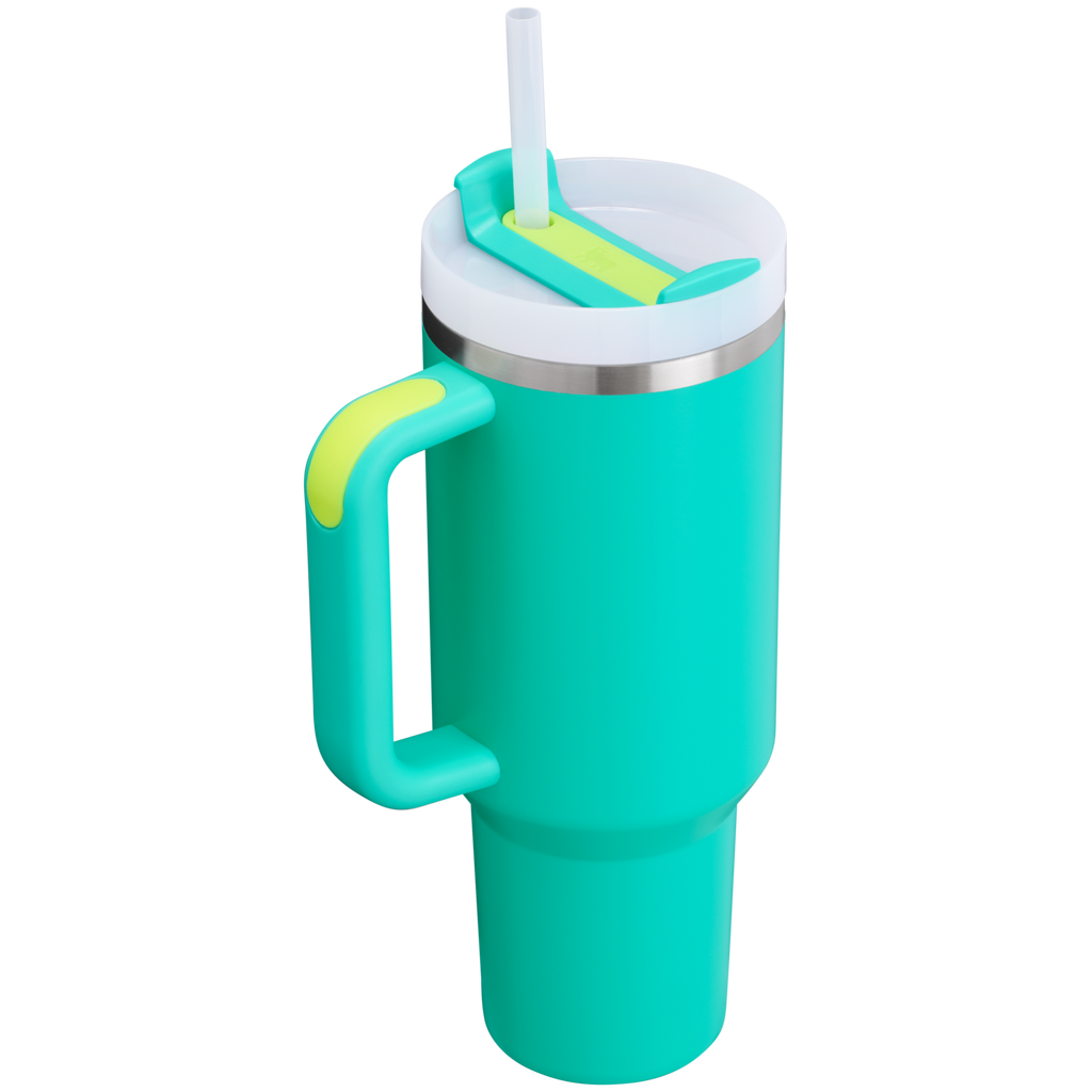 Insulated Travel The Quencher H2.0 Flowstate Tumbler D050X - 40oz Large Capacity Car-Cup Friendly Quencher Detail