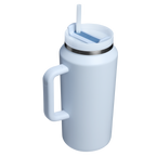 Splash-Resistant FlowState The Quencher H2.0 Flowstate Tumbler D365U - Double-Wall Vacuum Insulated Travel Tumbler with Straw Detail