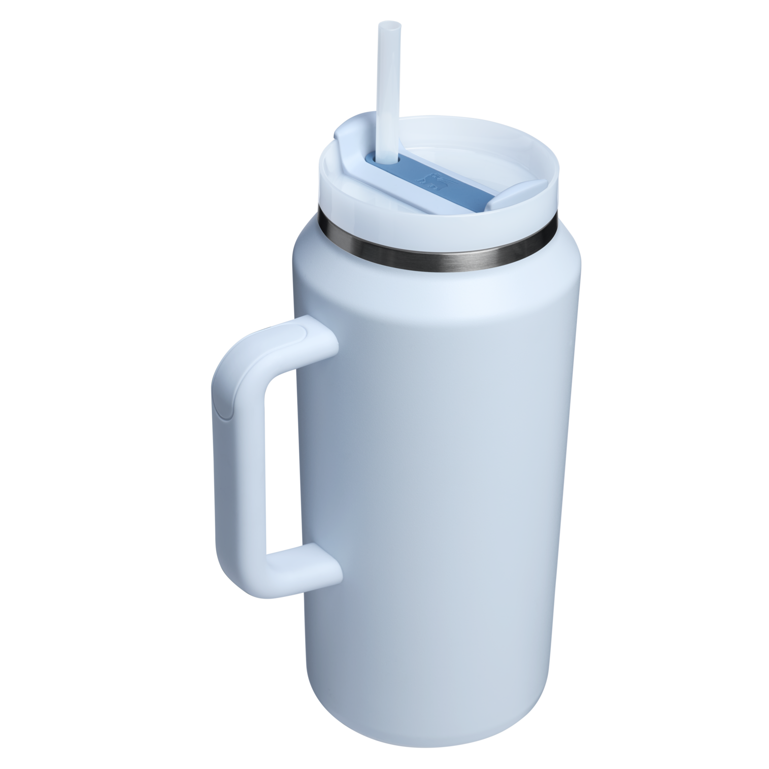 Splash-Resistant FlowState The Quencher H2.0 Flowstate Tumbler D365U - Double-Wall Vacuum Insulated Travel Tumbler with Straw Detail
