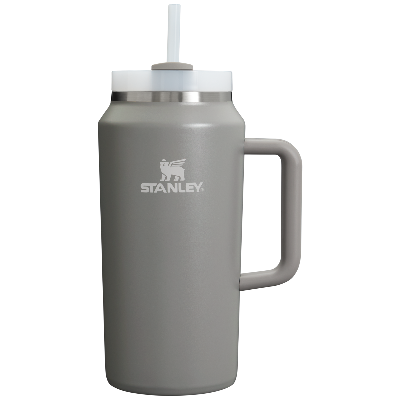 Car-Cup Friendly The Quencher H2.0 Flowstate Tumbler D033Q - 40oz Large Capacity Car-Cup Friendly Quencher - Stone