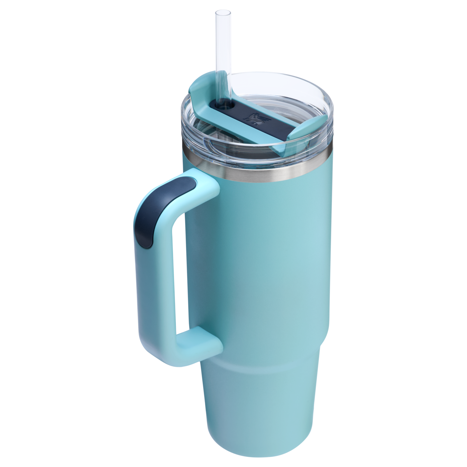 Splash-Resistant FlowState The Quencher H2.0 Flowstate Tumbler | Stanley Create D331C - 40oz Large Capacity Car-Cup Friendly Quencher Detail