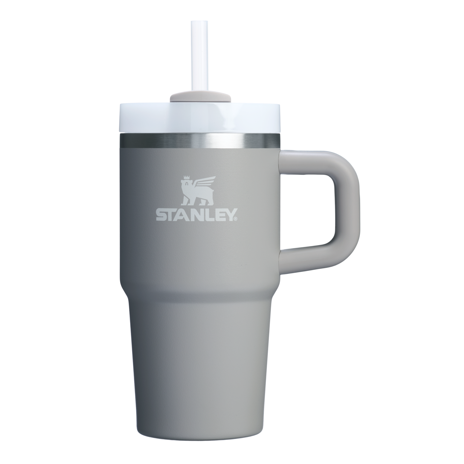 Double-Wall Vacuum The Quencher H2.O Flowstate Tumbler D069R - FlowState 3-Position Lid Insulated Travel Mug - Ash