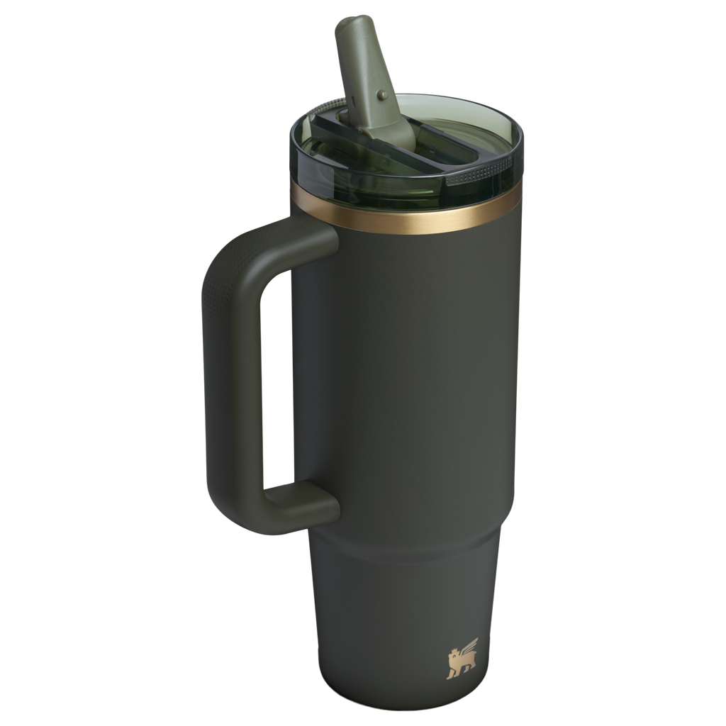 Double-Wall Vacuum The Quencher H2.0 Flowstate Tumbler D051L - 40oz Large Capacity Car-Cup Friendly Quencher Detail