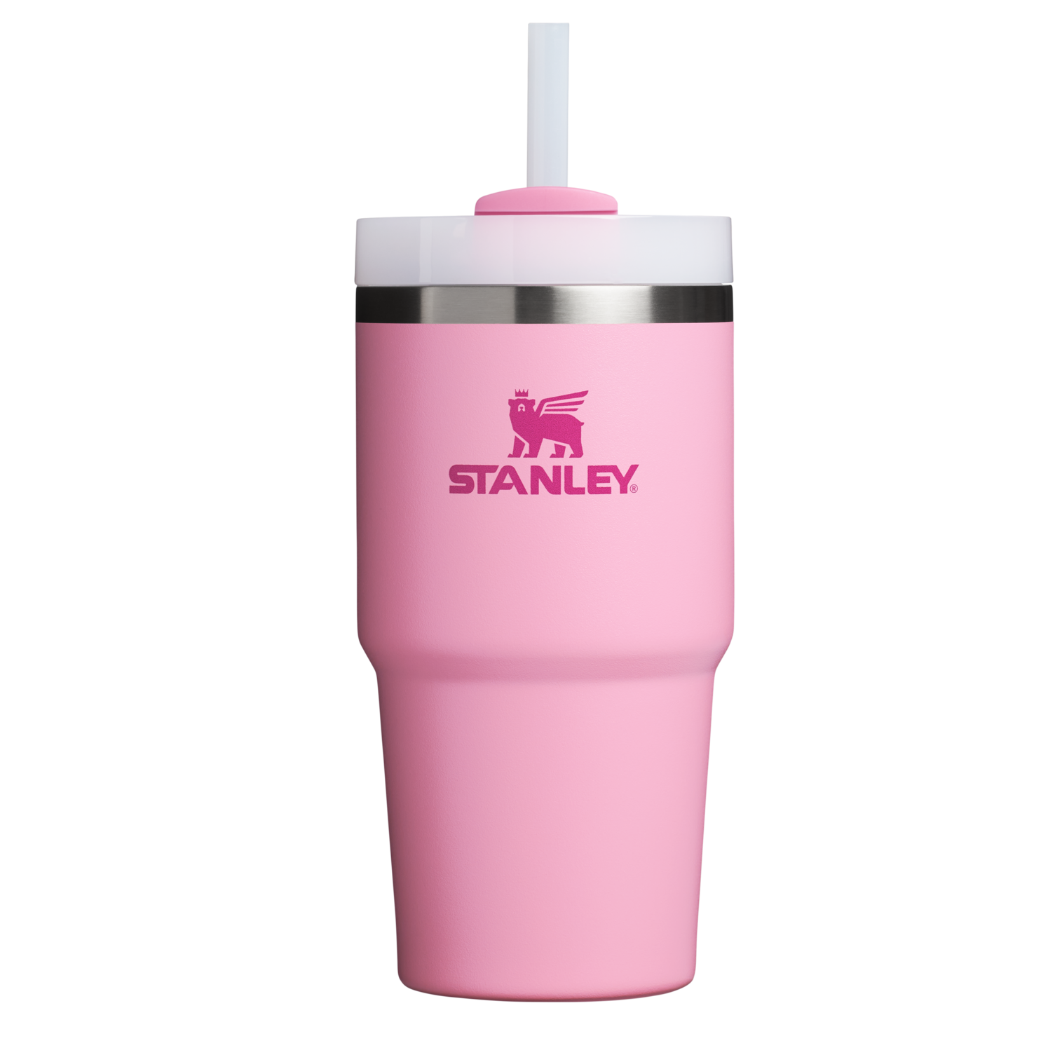 Car-Cup Friendly The Quencher H2.0 Flowstate Tumbler | Stanley Create D330L - FlowState 3-Position Lid Insulated Travel Mug - Rose Quartz 2.0