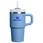 Double-Wall Vacuum The Quencher H2.O Flowstate Tumbler | Stanley Create D274S - Premium Stainless Steel Straw Cup for All-Day Hydration - Blue Sky