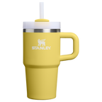 Double-Wall Vacuum The Quencher H2.O Flowstate Tumbler D069R - FlowState 3-Position Lid Insulated Travel Mug - Daffodil