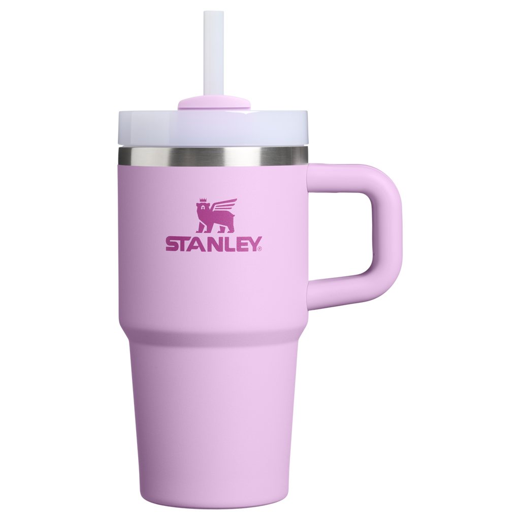 Double-Wall Vacuum The Quencher H2.O Flowstate Tumbler | Stanley Create D274S - Premium Stainless Steel Straw Cup for All-Day Hydration - Soft Orchid