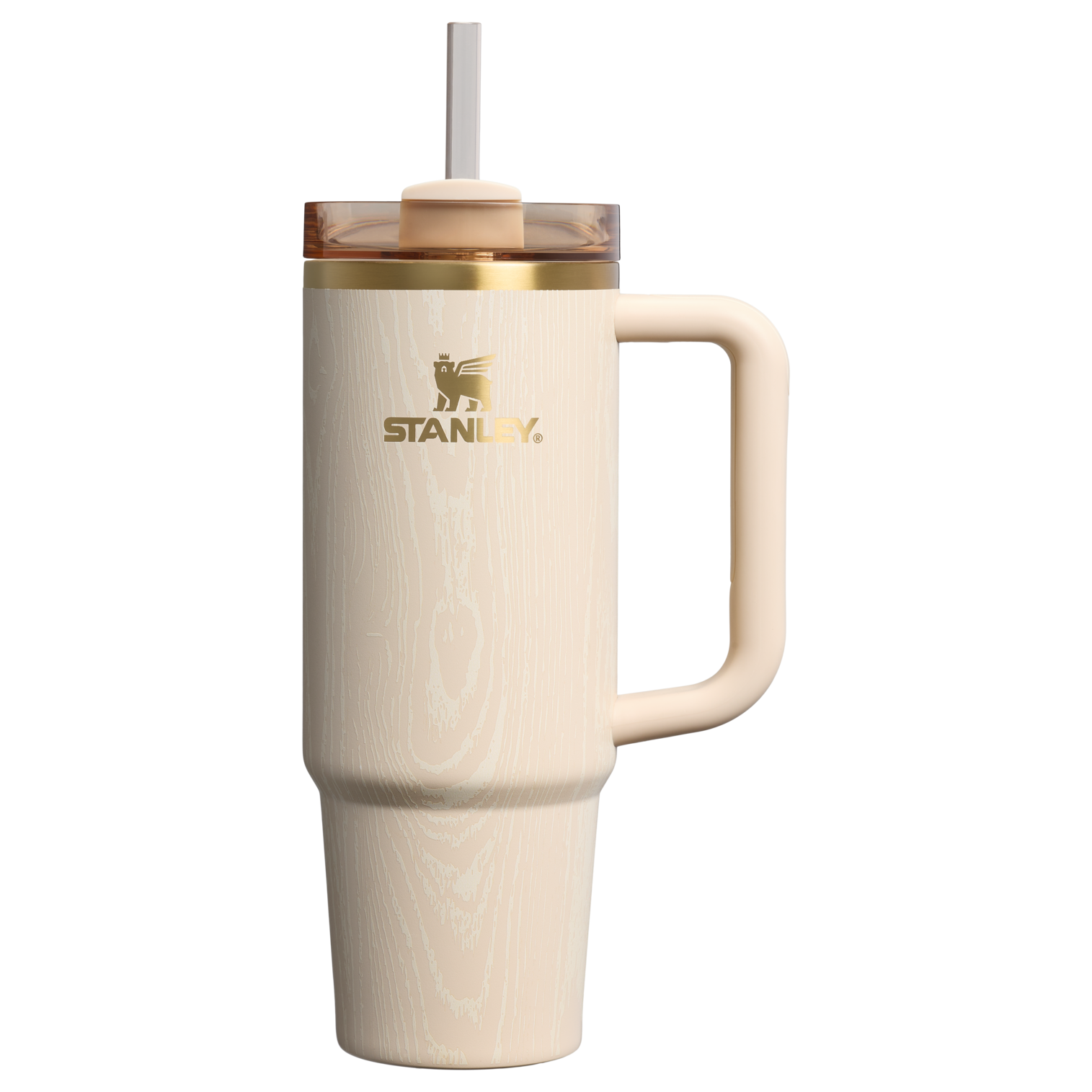 Splash-Resistant FlowState The Cheers & Cheer Quencher H2.0 Flowstate Tumbler D189S - Premium Stainless Steel Straw Cup for All-Day Hydration - Birch Woodgrain