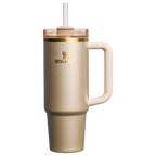 Splash-Resistant FlowState The Cheers & Cheer Quencher H2.0 Flowstate Tumbler D189S - Premium Stainless Steel Straw Cup for All-Day Hydration - Prosecco Shimmer