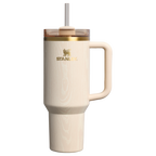 Splash-Resistant FlowState The Cheers & Cheer Quencher H2.0 Flowstate Tumbler D188Q - Premium Stainless Steel Straw Cup for All-Day Hydration - Birch Woodgrain