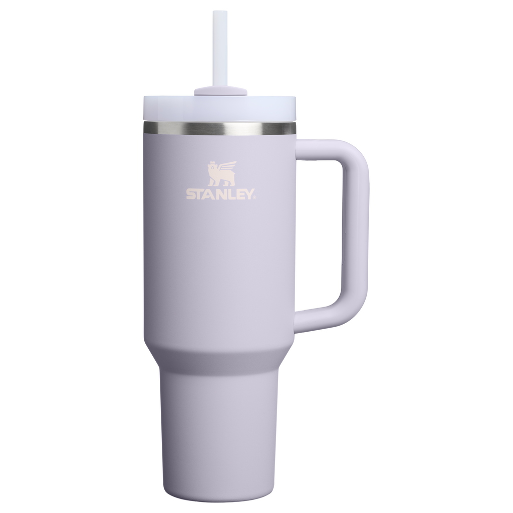 Insulated Travel The Quencher H2.0 Flowstate Tumbler D050X - 40oz Large Capacity Car-Cup Friendly Quencher - Purple Dust